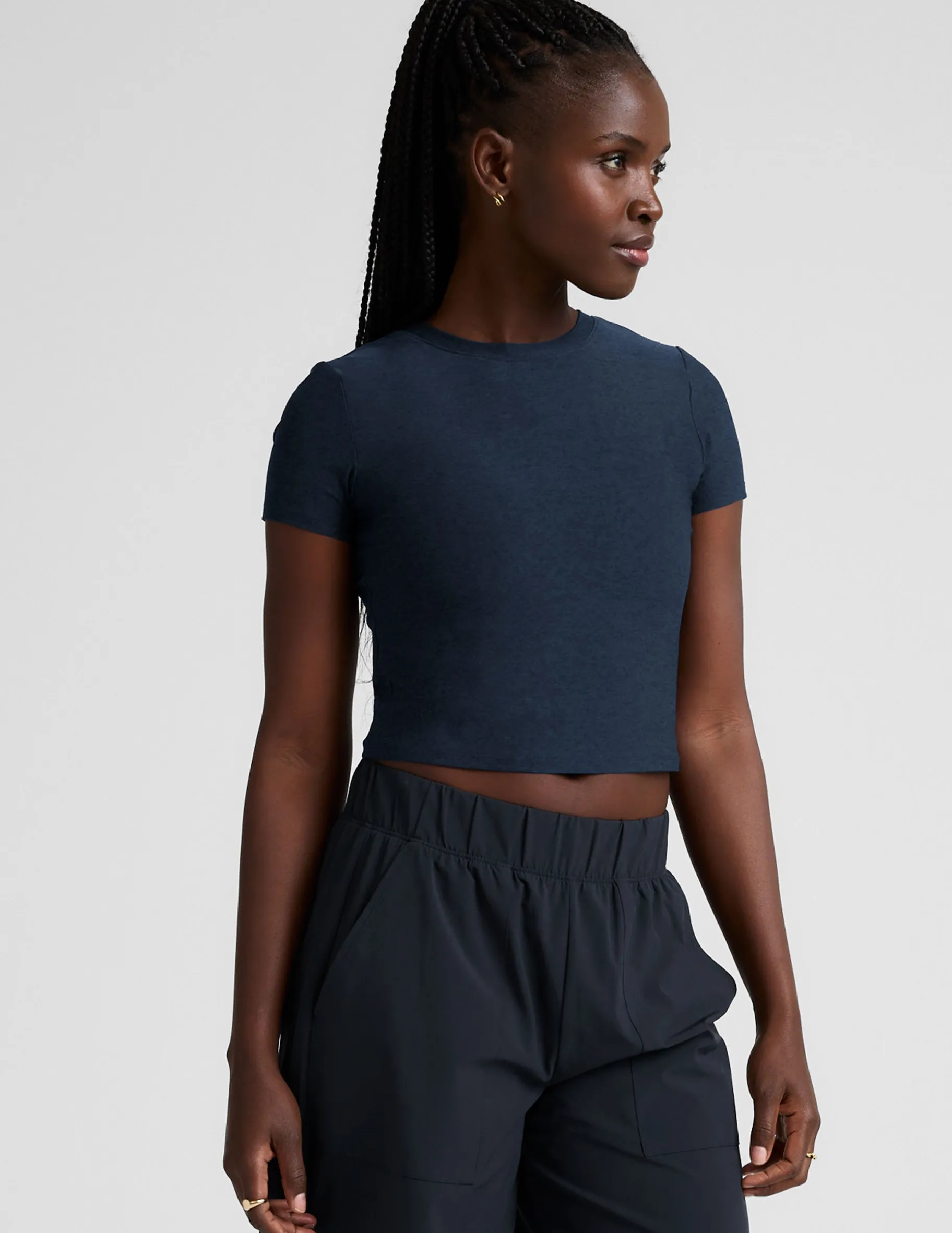 Featherweight Cropped Tee
