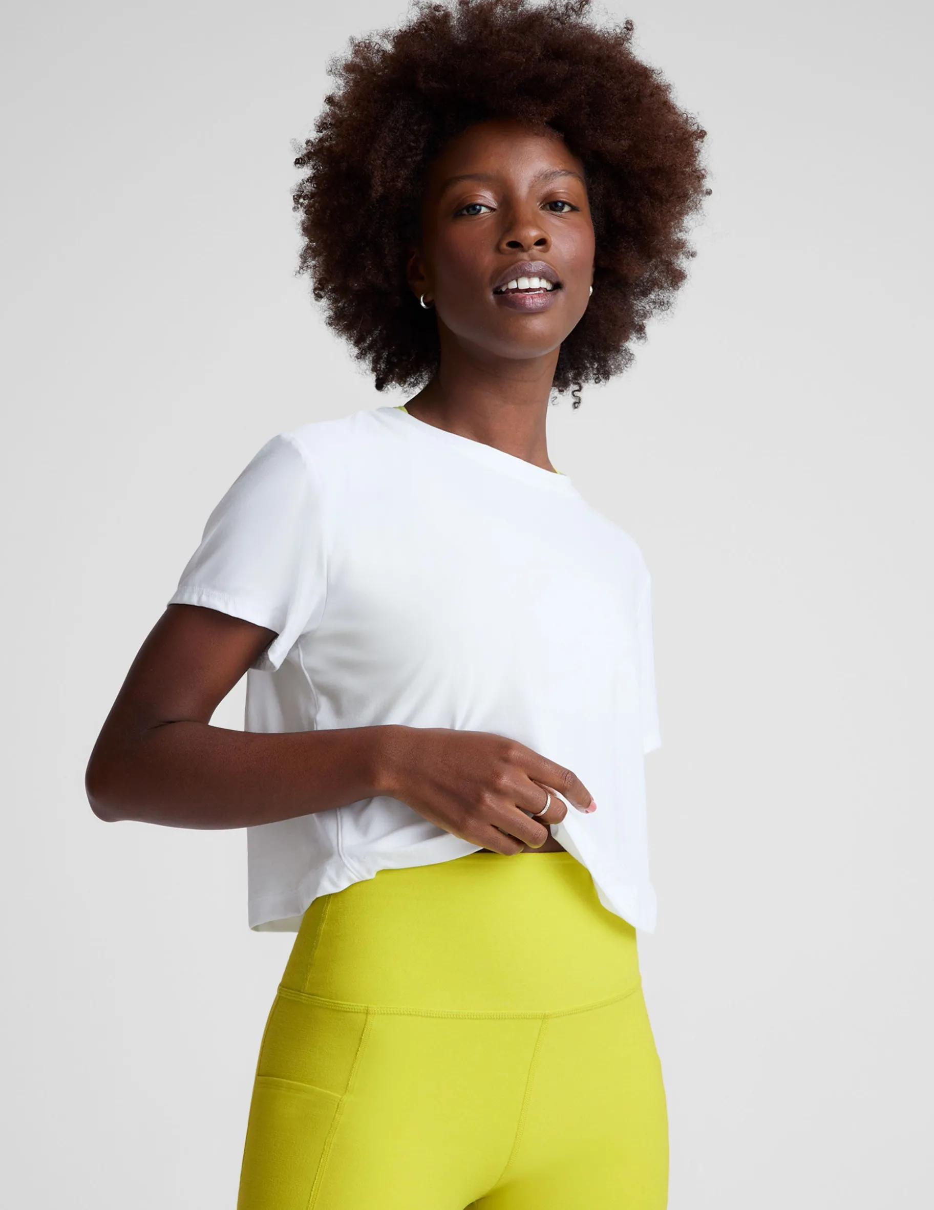 Featherweight Supreme Cropped Tee
