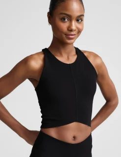 Impulse Ribbed High Neck Tank
