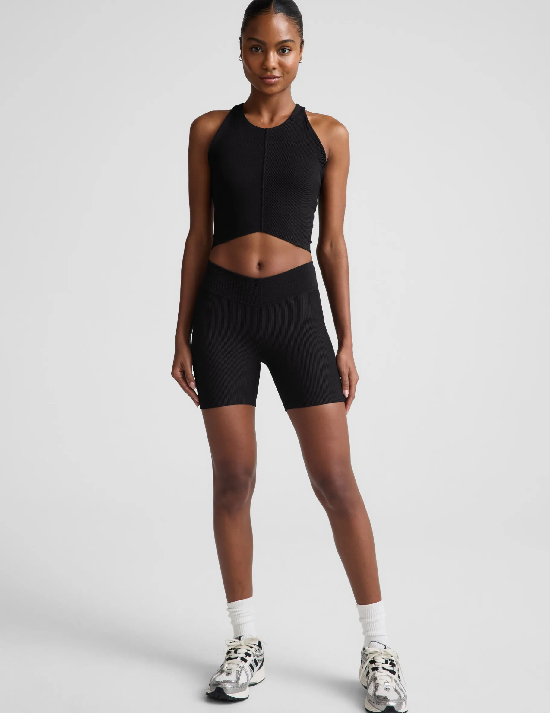 Impulse Ribbed V-Waist 5" Biker Short