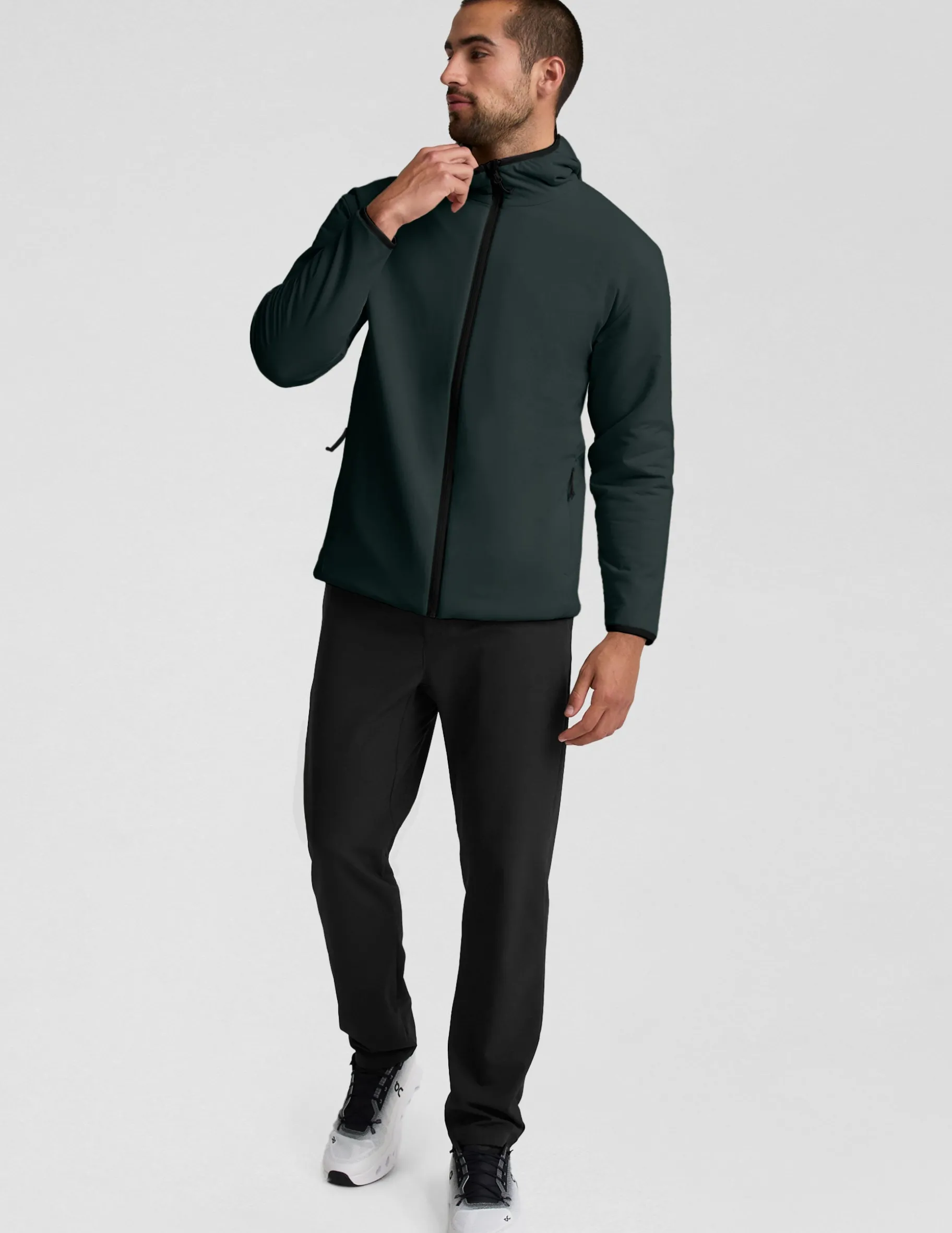 In Flight Insulated Men's Hooded Jacket