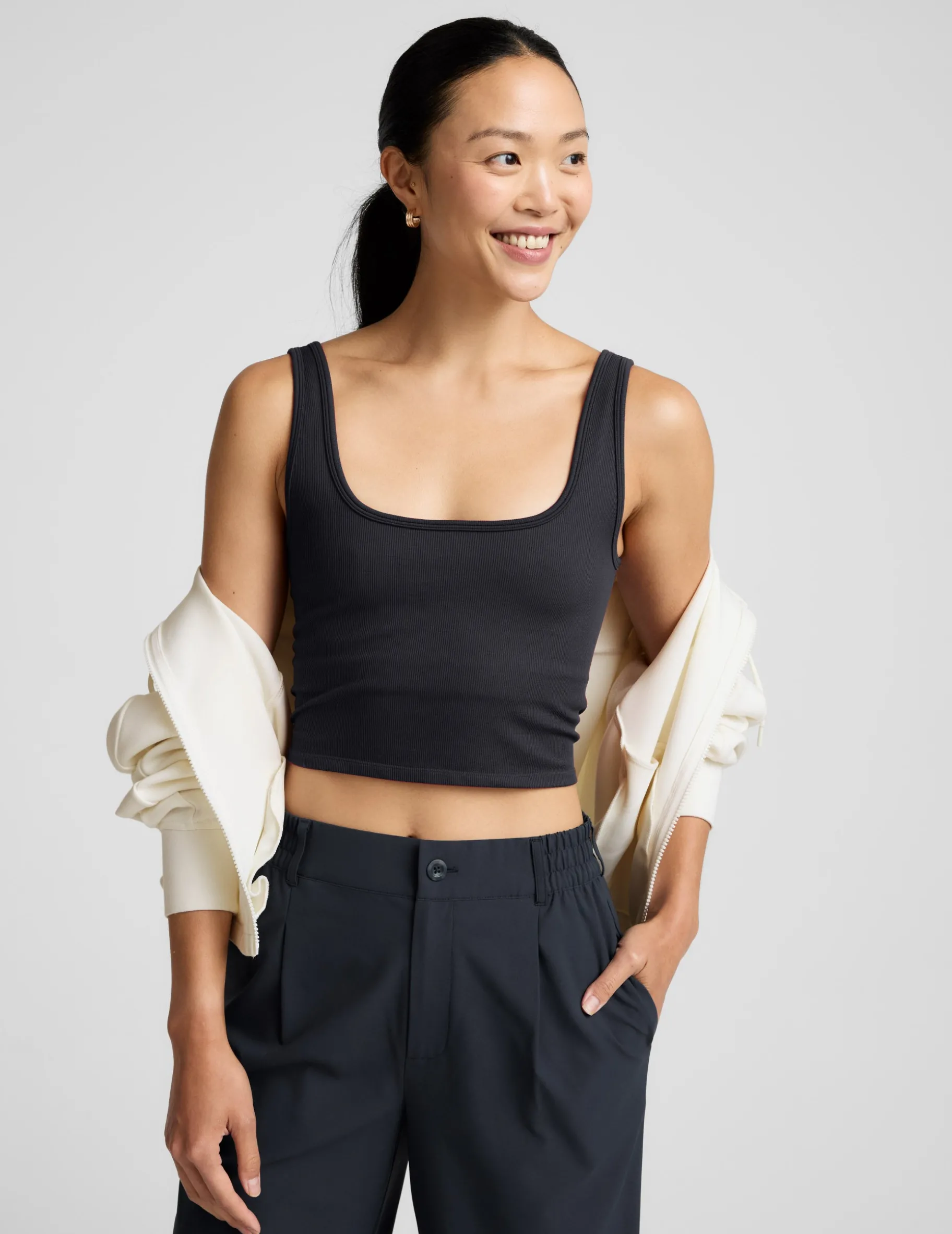 Keep It Cool Seamless Cropped Tank