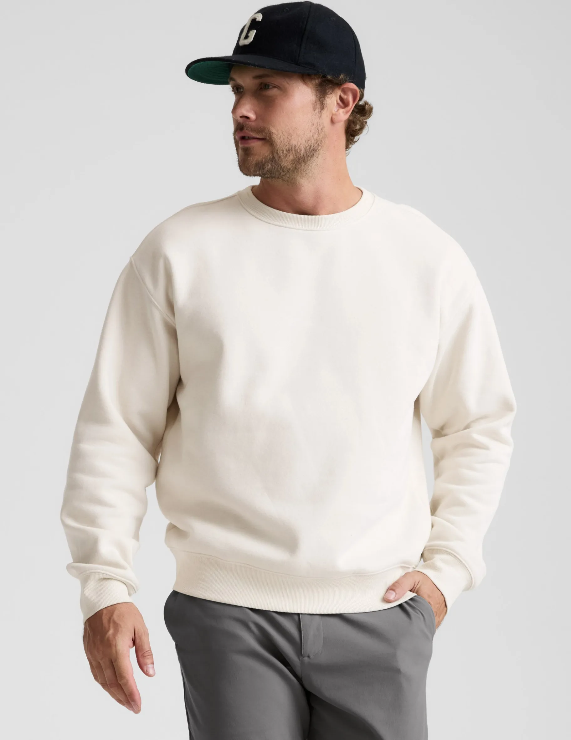 LuxeFleece™ Men's Crewneck Pullover