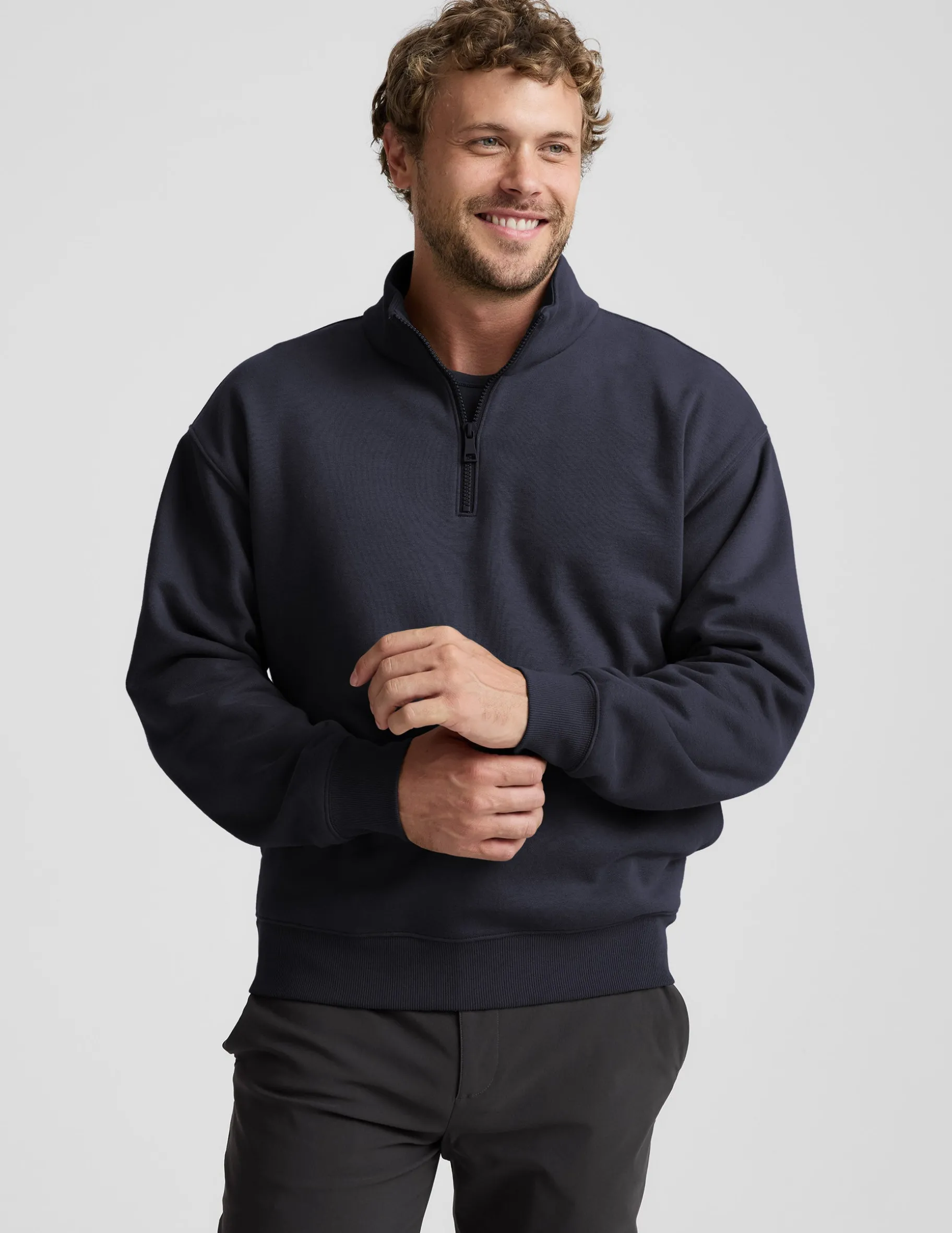 LuxeFleece™ Men's Half Zip Pullover