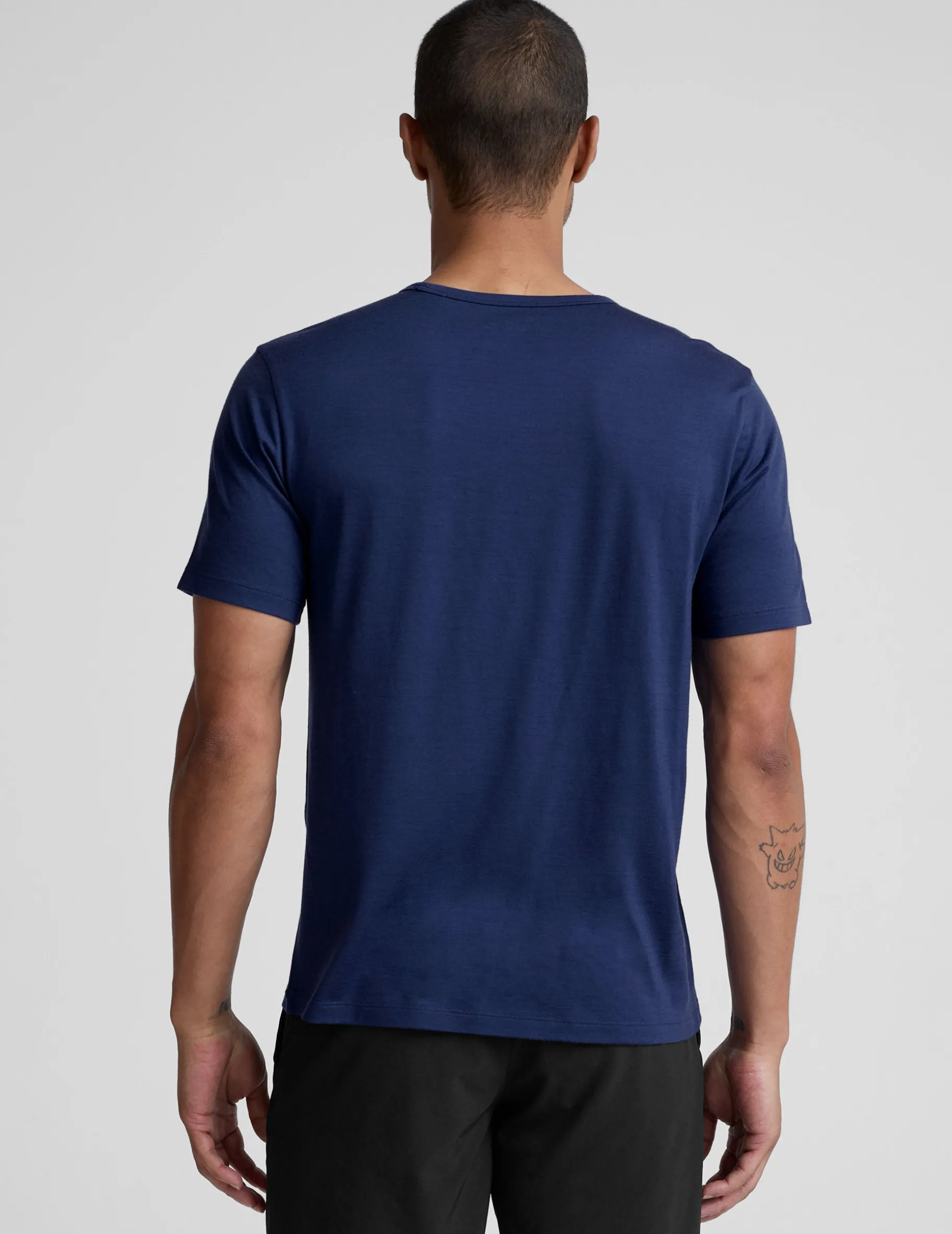 Merino Wool Men's Short Sleeve Crew