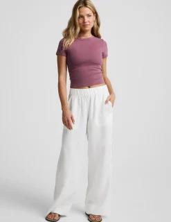 On Repeat Rib Baby Tee