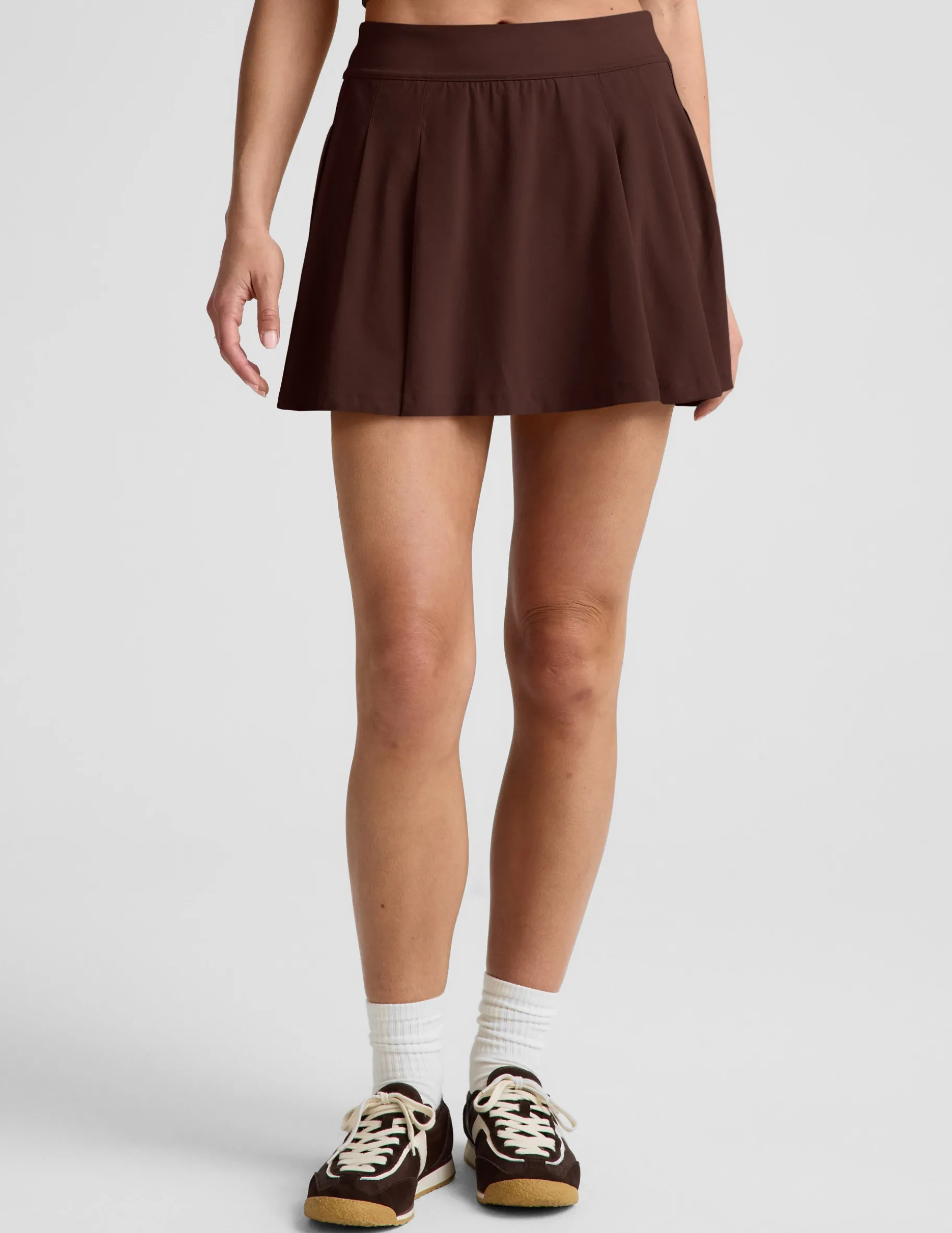 Score Pleated Skirt