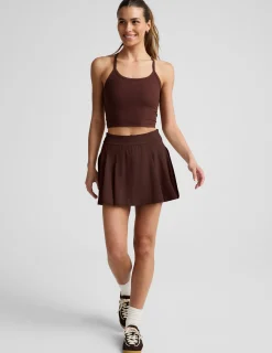 Score Pleated Skirt