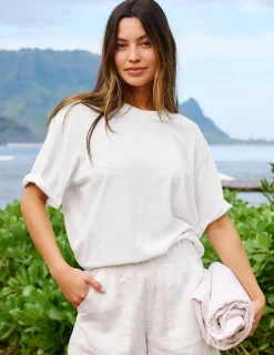 SoftKnit Better Than Ever Oversized Cotton Tee