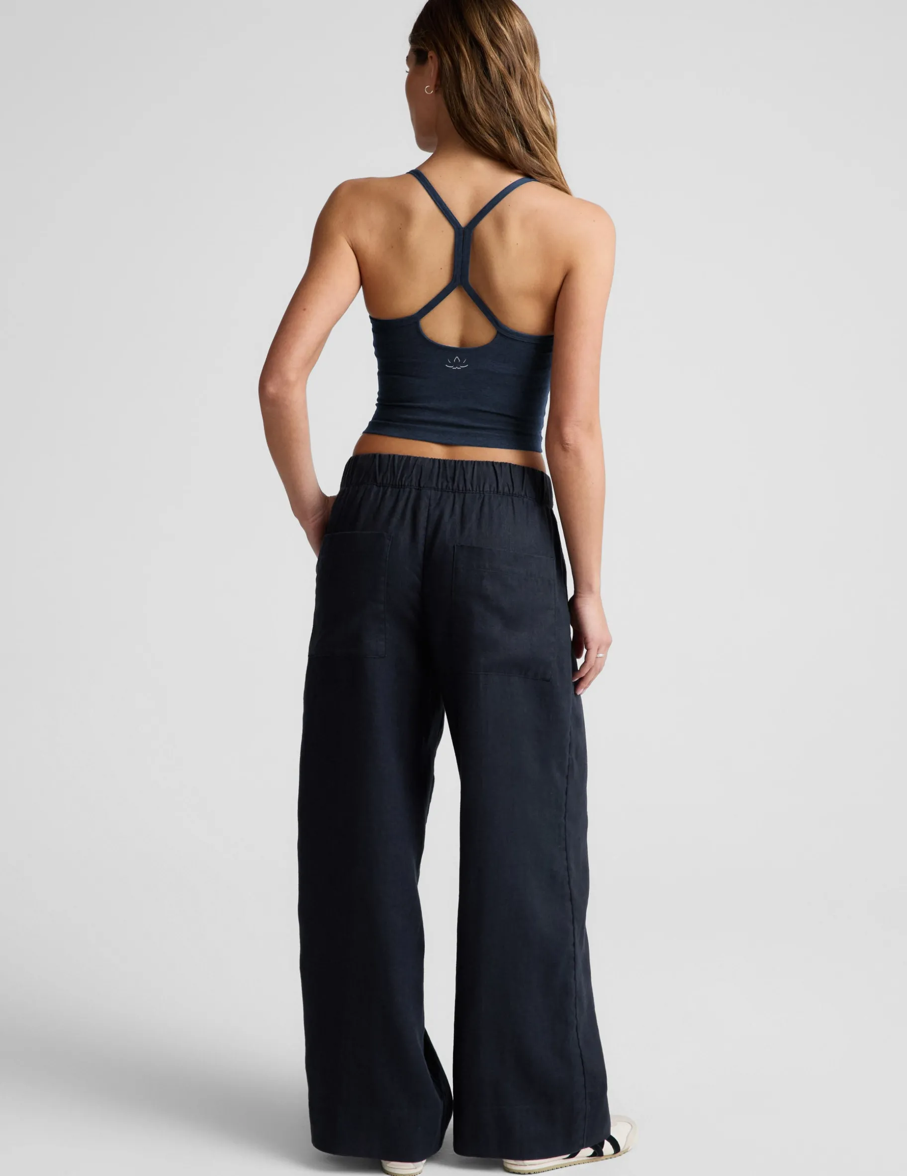 SoftWash Linen Easy Wide Leg Pant 31"