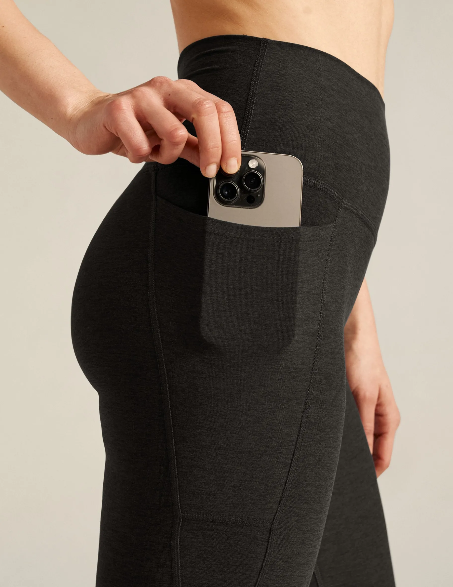 Spacedye™ High Waisted Pocket Pedal Pusher Legging