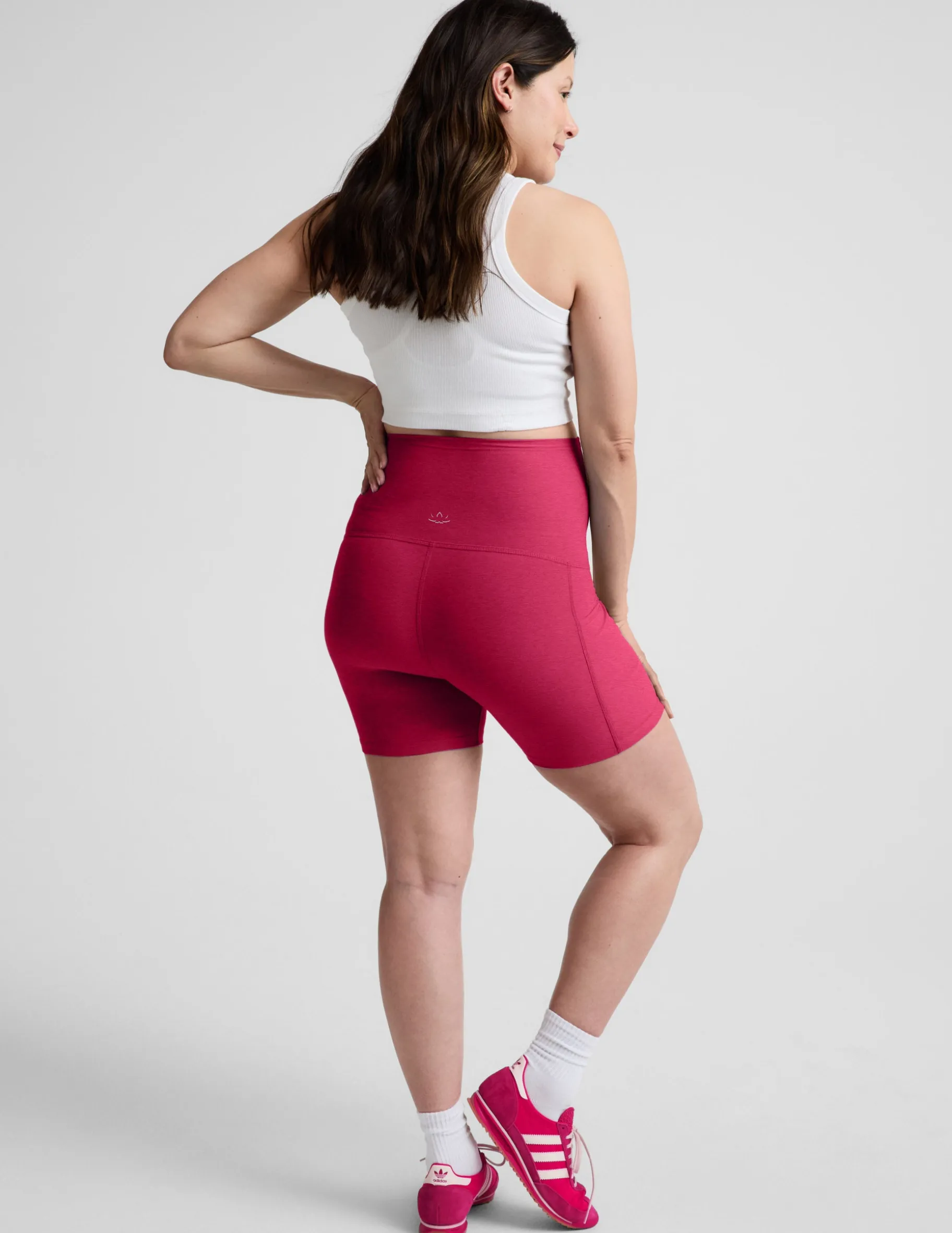 Spacedye™ Keep Pace 5" Maternity Pocket Biker Short