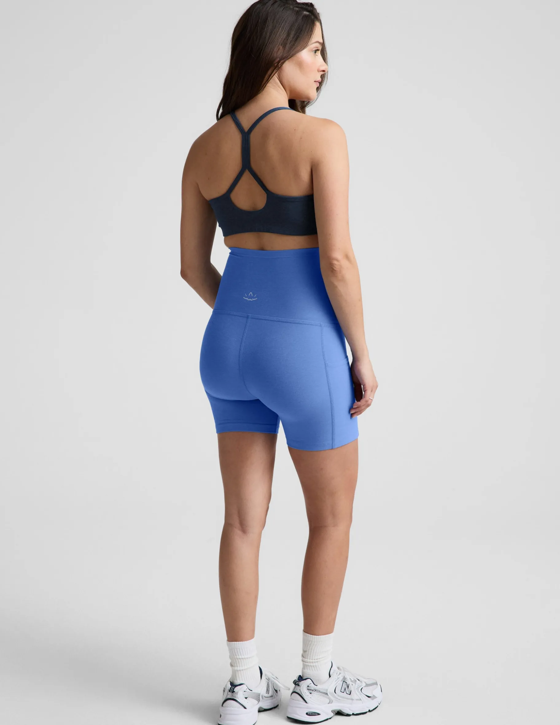 Spacedye™ Keep Pace 5" Maternity Pocket Biker Short