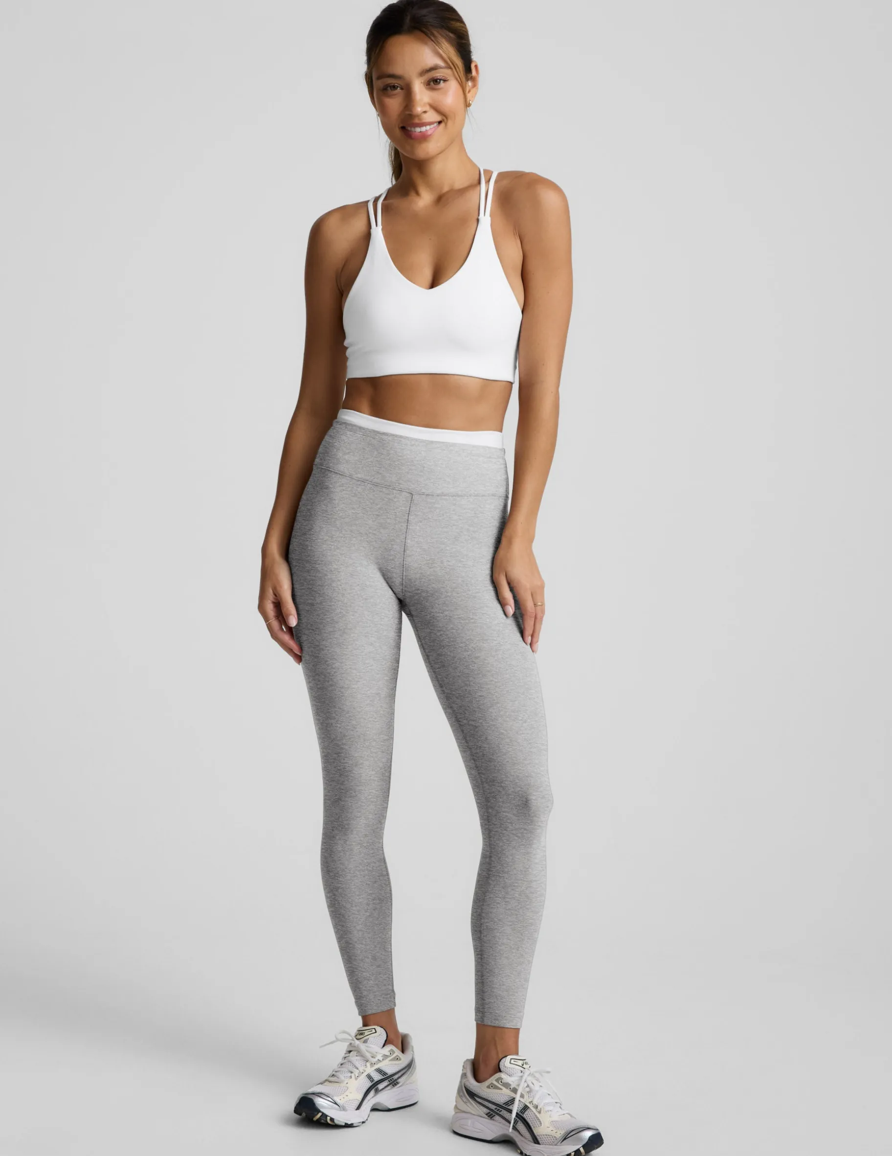 Spacedye™ Layered High Waisted Midi Legging