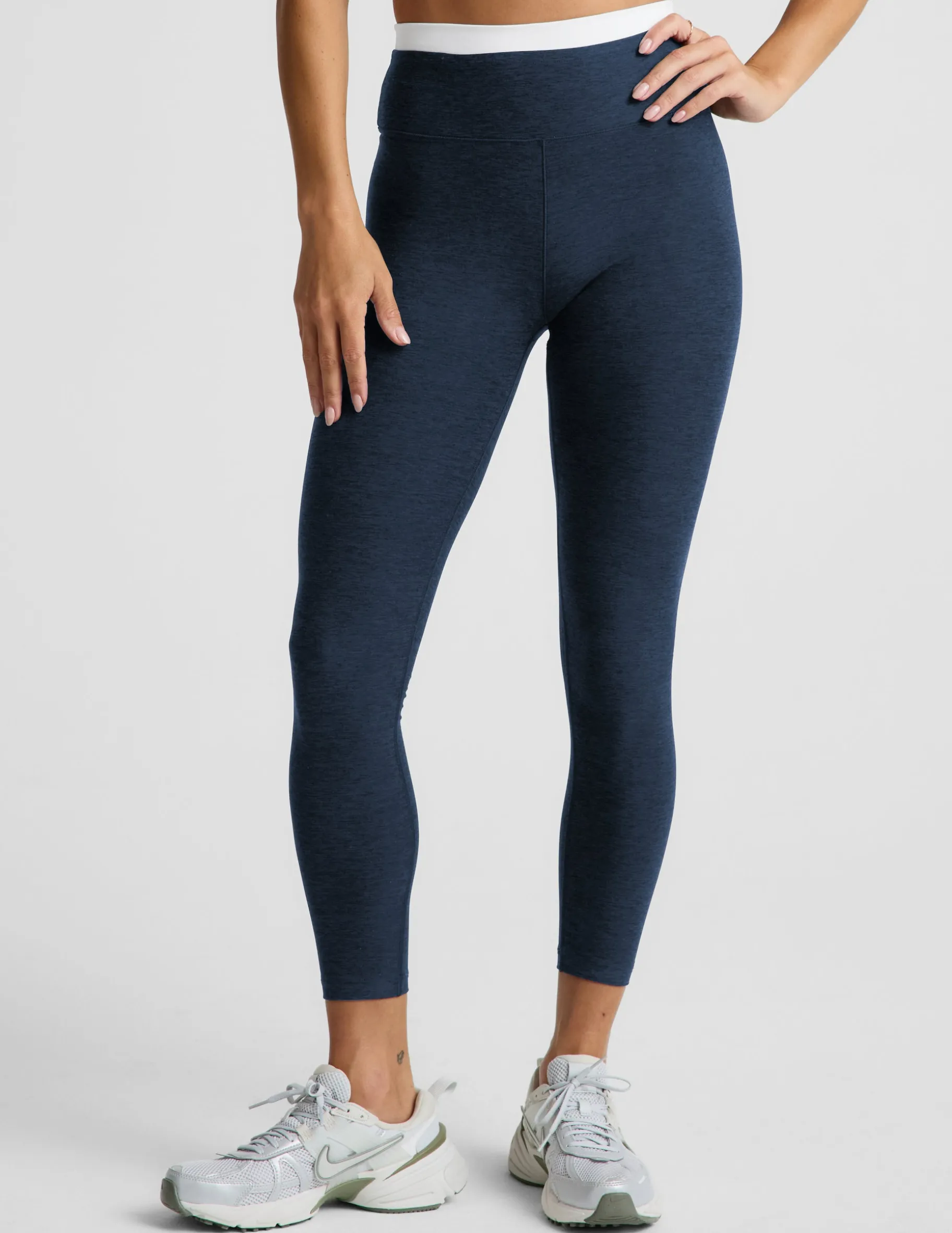 Spacedye™ Layered High Waisted Midi Legging