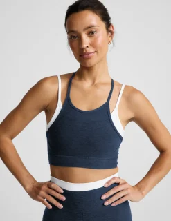 Spacedye™ Layered Long Line Bra