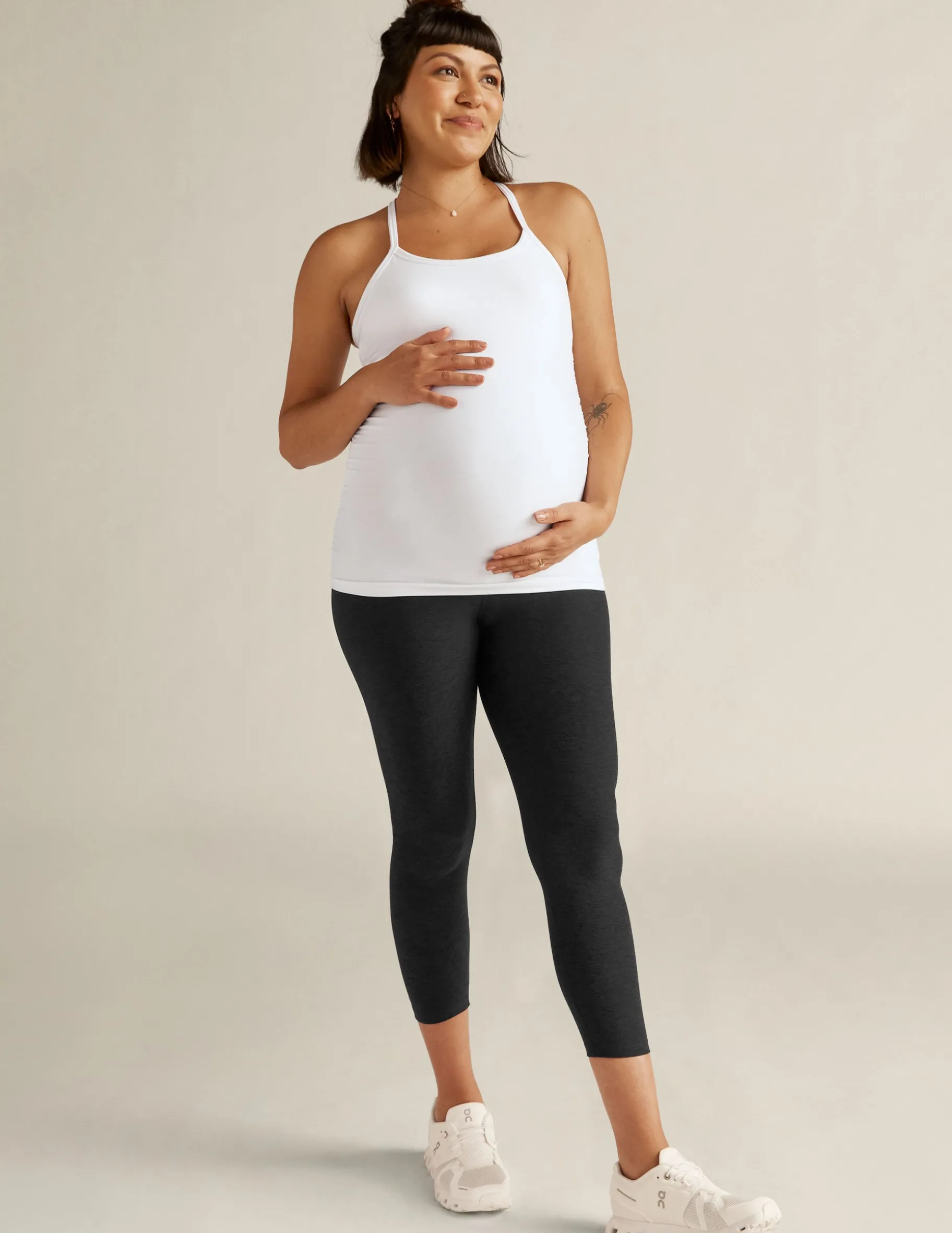 Spacedye™ Love The Bump Maternity 26" Capri Legging