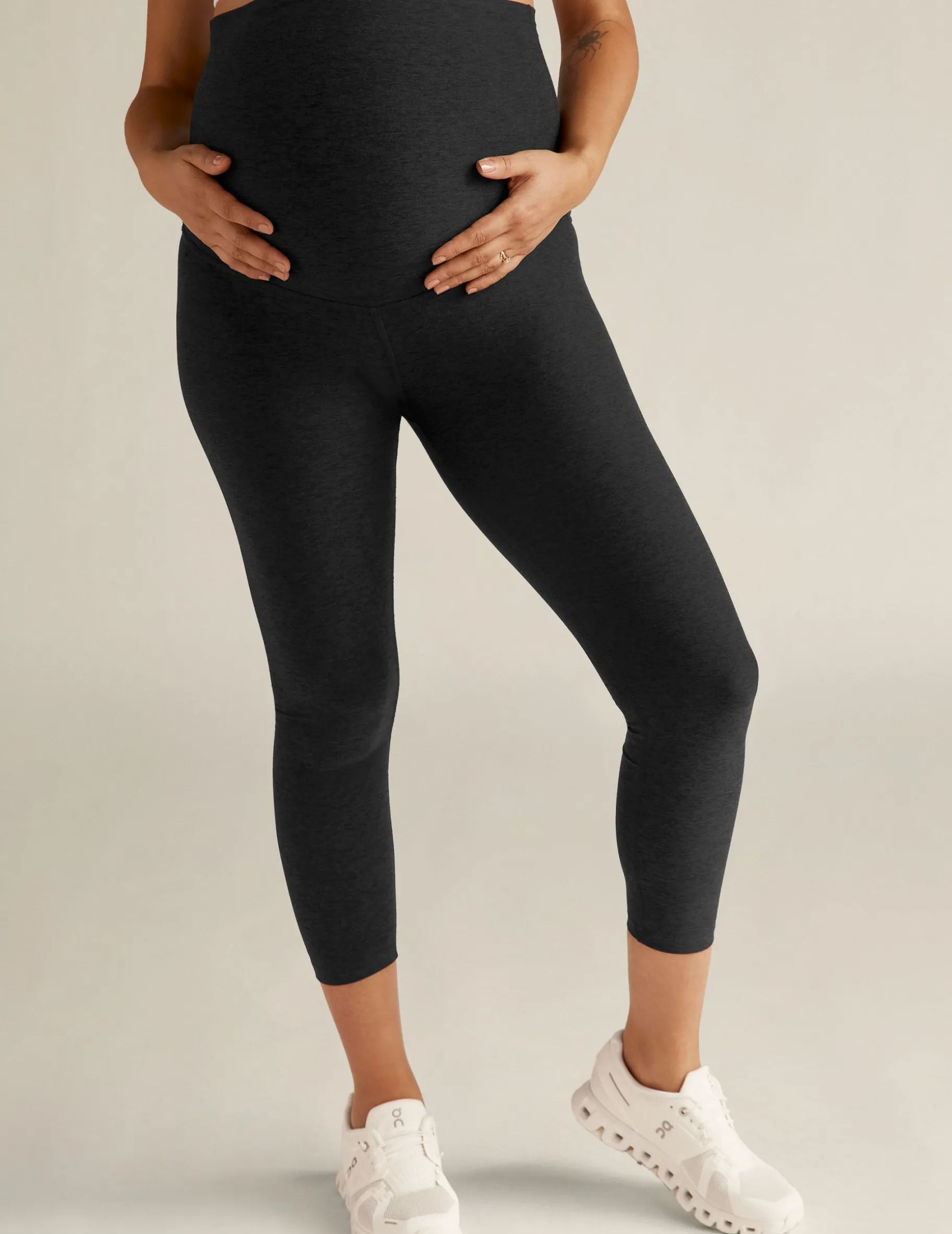 Spacedye™ Love The Bump Maternity 26" Capri Legging