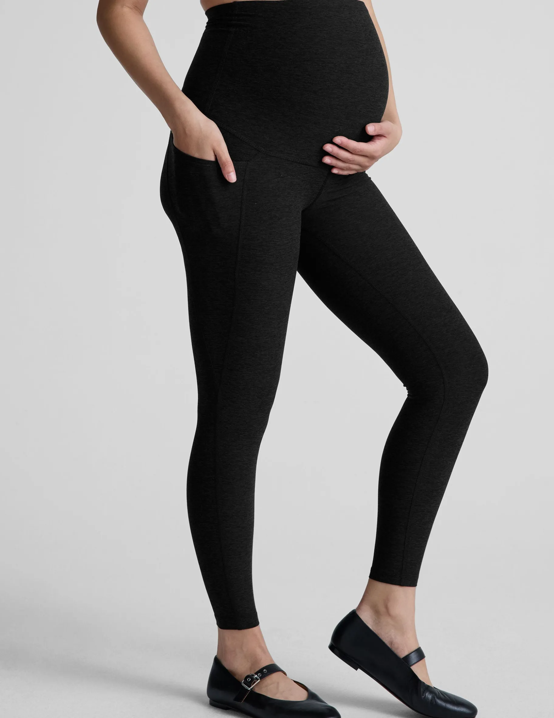Spacedye™ Love the Bump Maternity Pocket Midi Legging