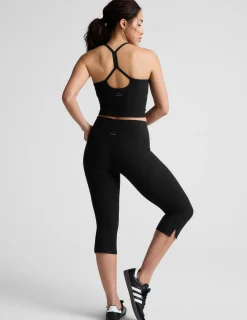 Spacedye™ Mid-Rise Slit Pedal Pusher Legging