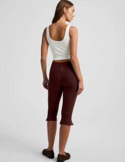 Spacedye™ Mid-Rise Slit Pedal Pusher Legging