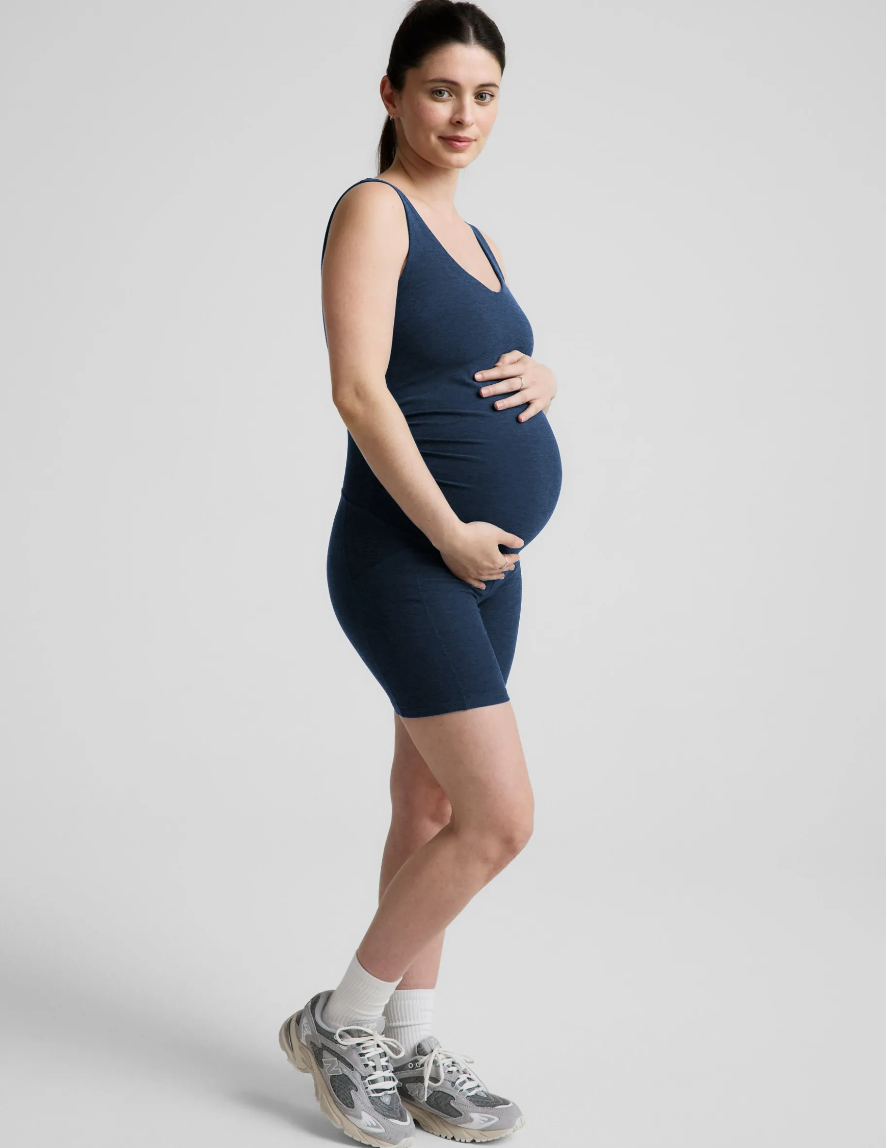 Spacedye™ Movin Mama Maternity Biker Jumpsuit