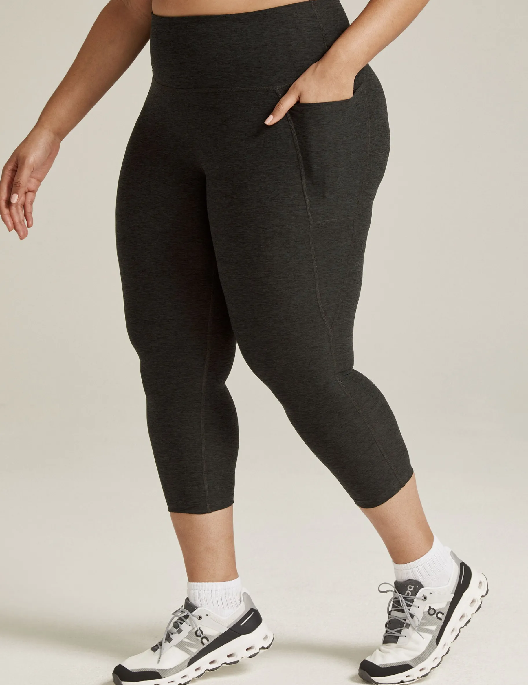 Spacedye™ Out Of Pocket High Waisted Capri Legging 26"