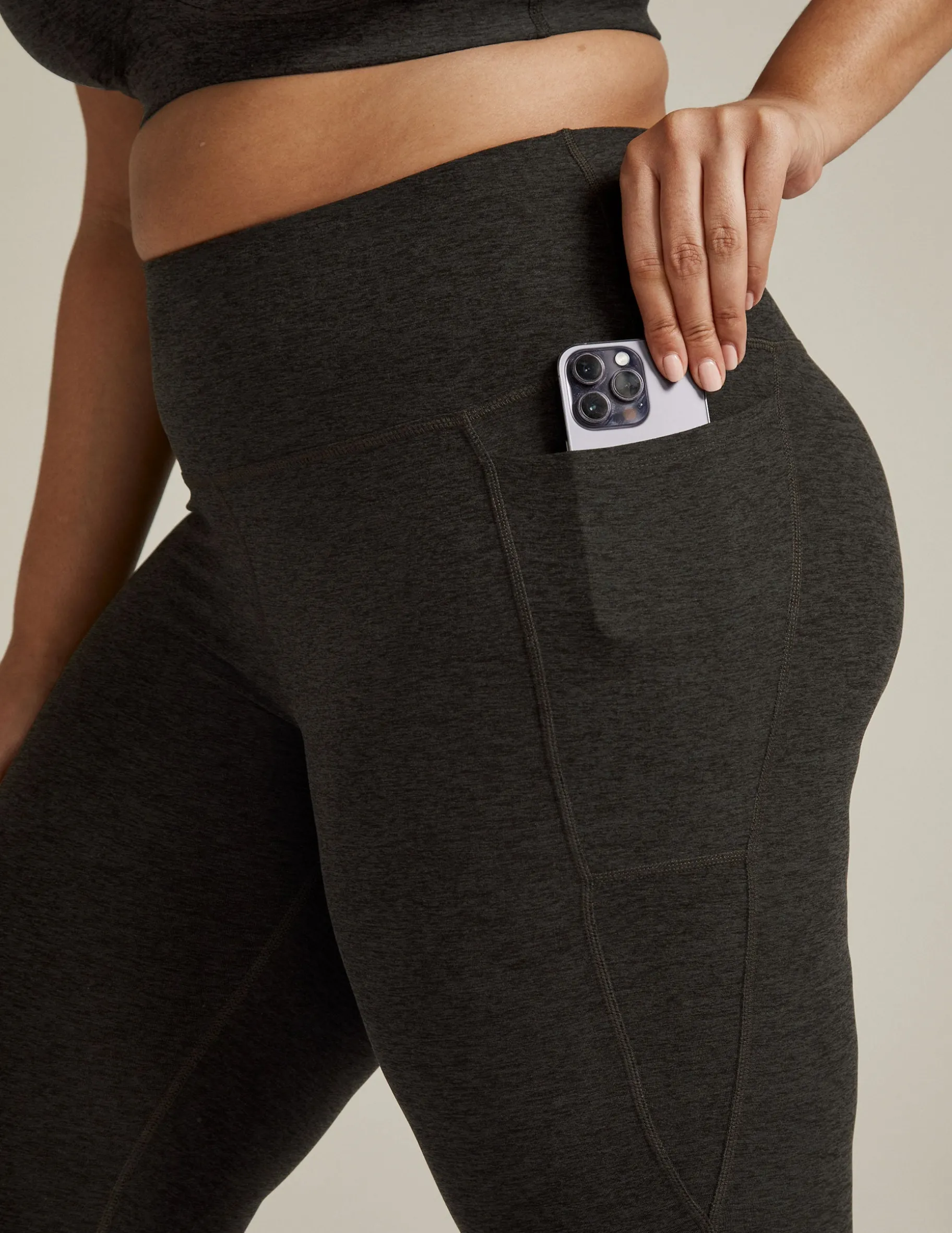 Spacedye™ Out Of Pocket High Waisted Capri Legging 26"