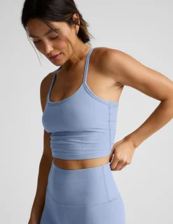 Spacedye™ Slim Racerback Cropped Tank