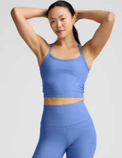 Spacedye™ Slim Racerback Cropped Tank
