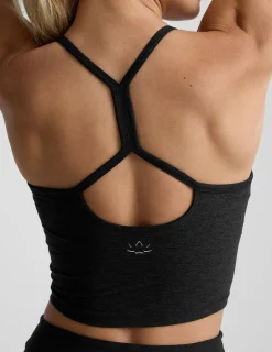 Spacedye™ Slim Racerback Cropped Tank