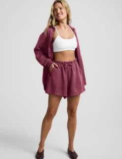 Sunkissed Cupro Drawstring Short