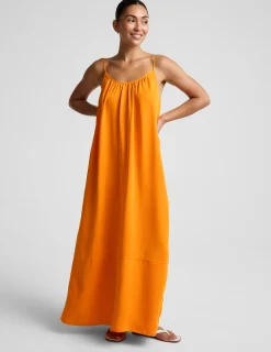 Sunkissed Cupro Maxi Dress