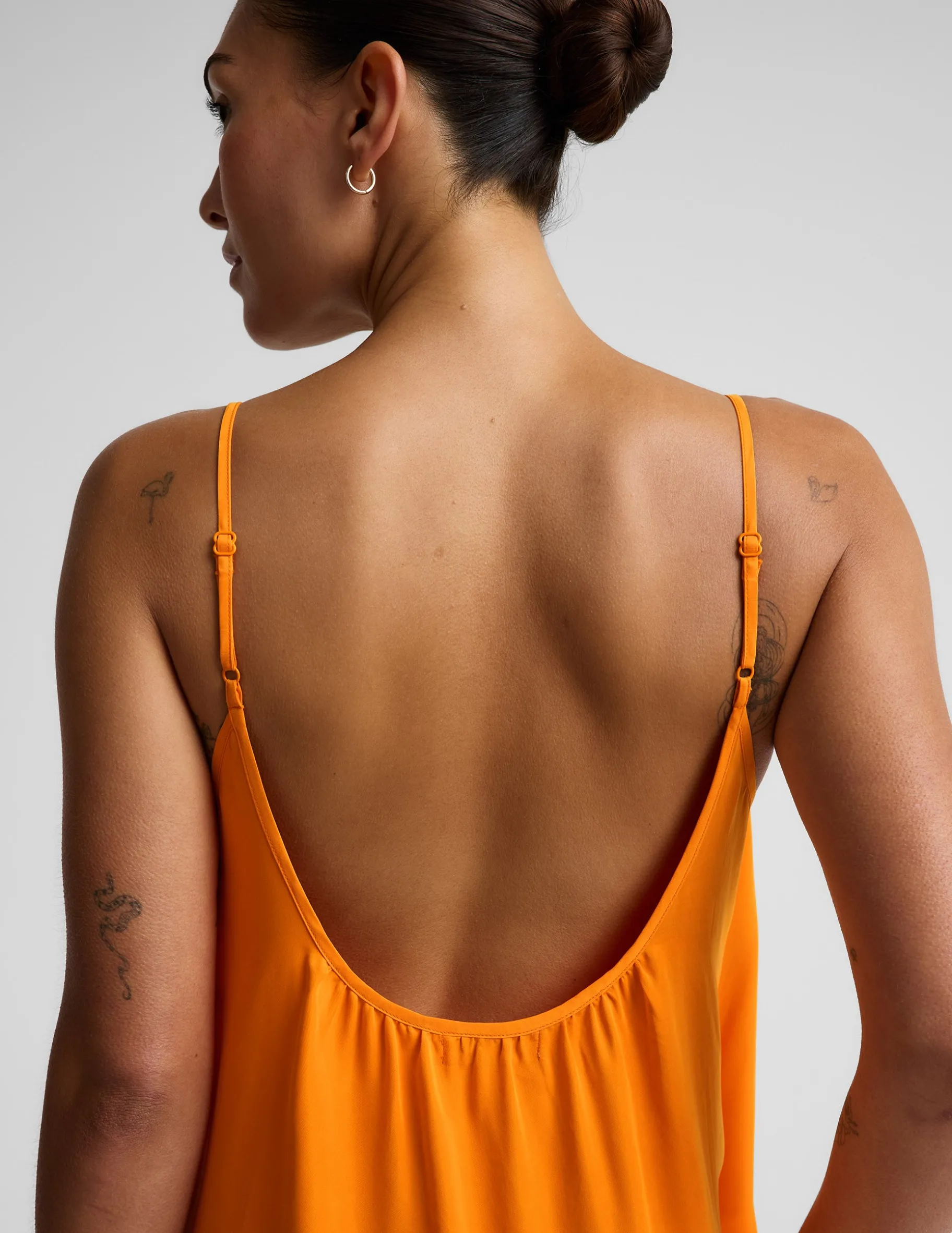 Sunkissed Cupro Maxi Dress
