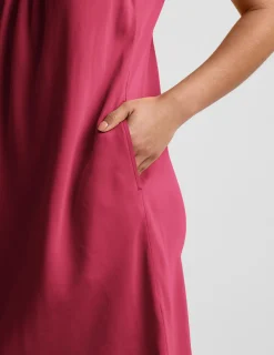 Sunkissed Cupro Mini Dress