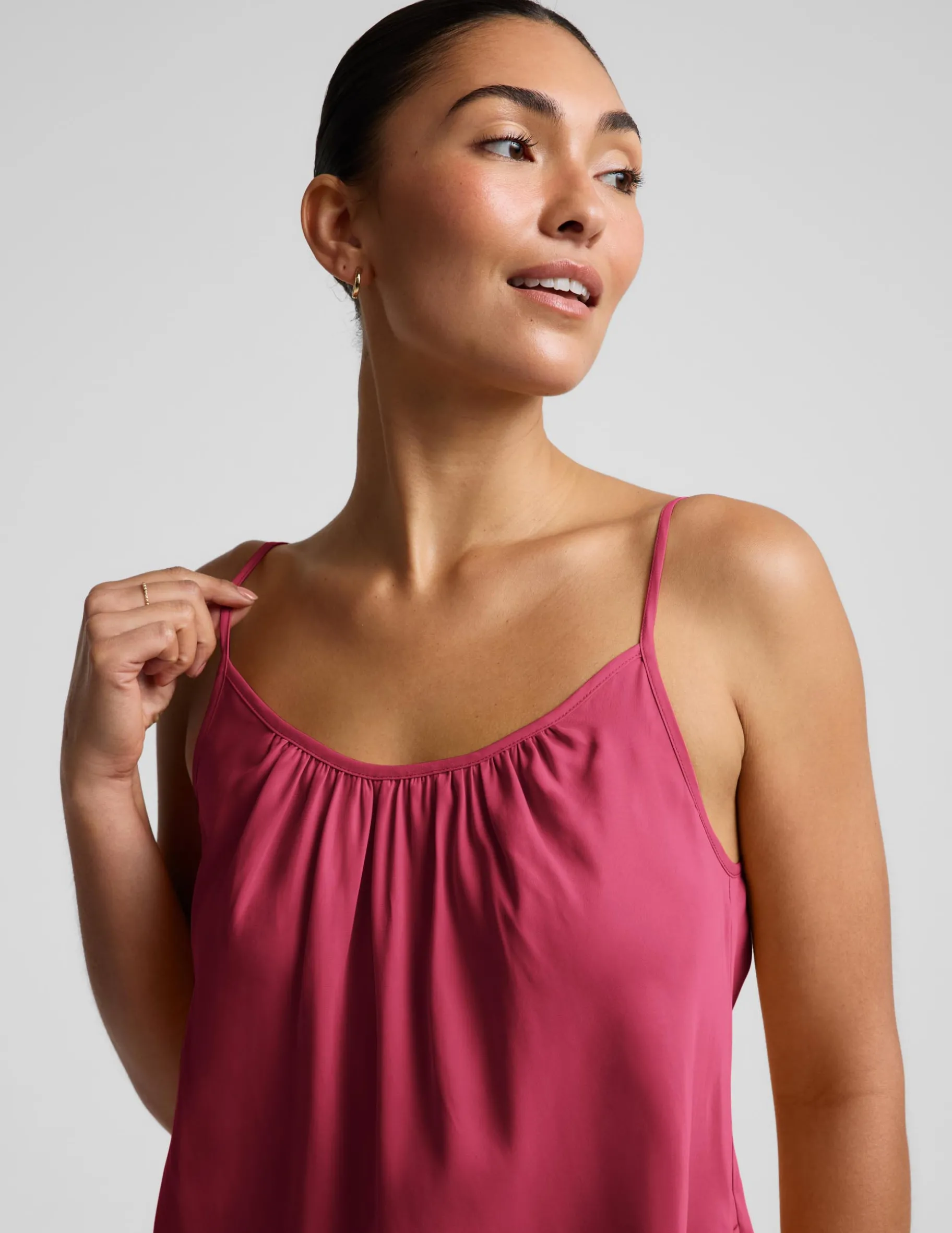 Sunkissed Cupro Mini Dress