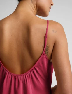 Sunkissed Cupro Mini Dress