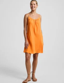 Sunkissed Cupro Mini Dress