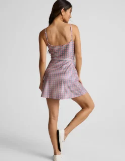Sunwashed Gingham Midweight Spacedye™ Forever Dress
