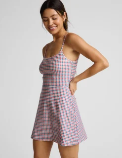 Sunwashed Gingham Midweight Spacedye™ Forever Dress