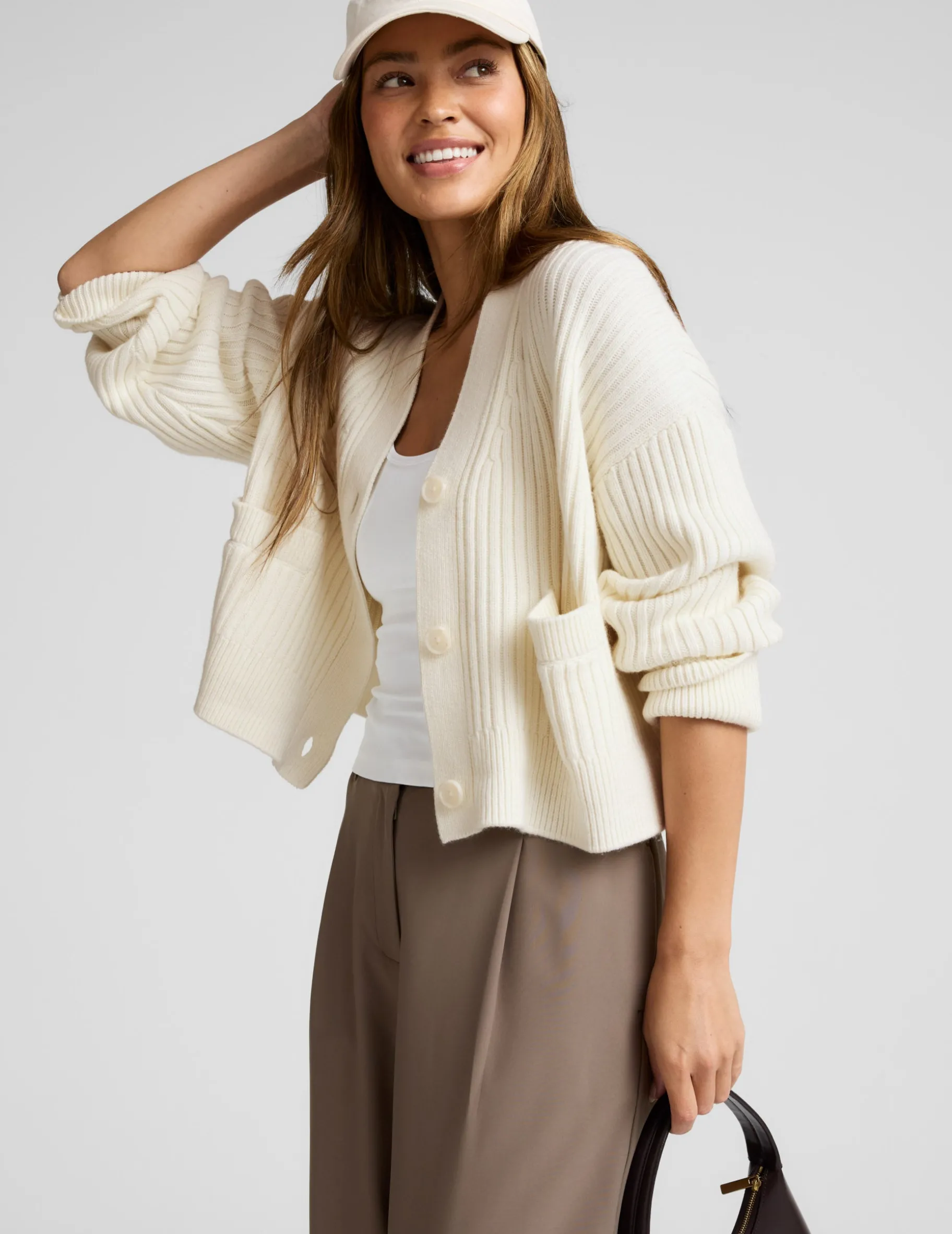 Wool Blend Cardigan